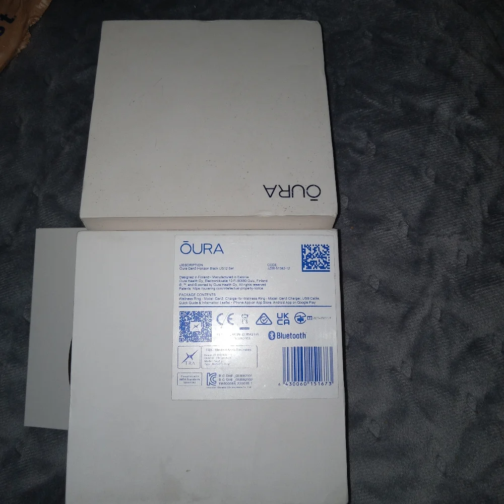 Oura smart ring size 12